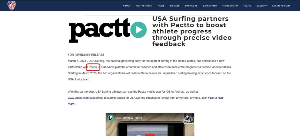 USA Surfing